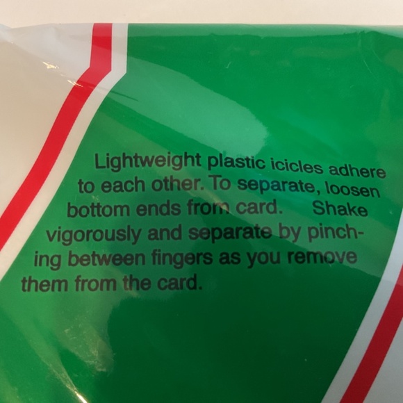 Three Vintage Icicles Christmas Tinsel 1000 Strands 18” long by FC Young - Picture 7 of 7